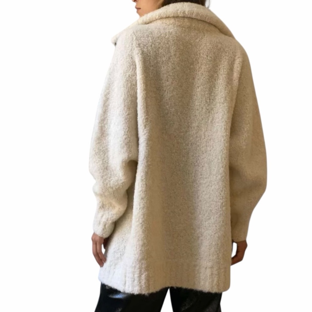 Aritzia Cream Button-Front Cozy Cardigan - Picture 2 of 15